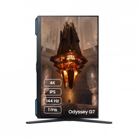 Монiтор Samsung 28" Odyssey G7 S28BG700 (LS28BG700EIXUA) IPS Black 144Hz