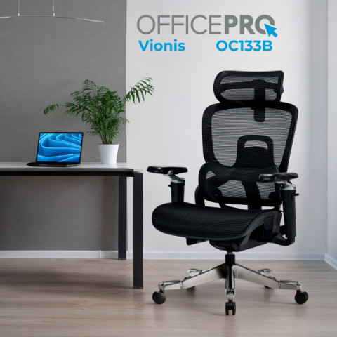 Крісло офісне OfficePro Vionis OC133B Купити в Україні