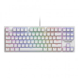 Клавіатура Hator Rockfall Evo TKL Optical Ukr White (HTK-631)