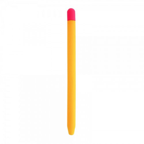 Чохол Goojodoq Matt 2 Golor TPU для стилуса Apple Pencil 2 Yellow/Pink (1005002071193896YP)