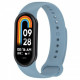 Силіконовий ремінець BeCover для Xiaomi Mi Smart Band 8 Lilac (709402)