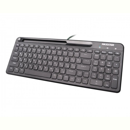 Клавiатура Maxxter KB-01B-UA Black