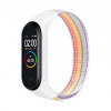 Ремінець BeCover Nylon Style для Xiaomi Mi Smart Band 7 Rainbow (707668)