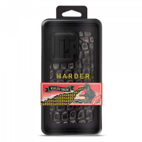 Чохол Harder Kaiju Skin для Apple iPhone 15 Pro Black (ARM76839)