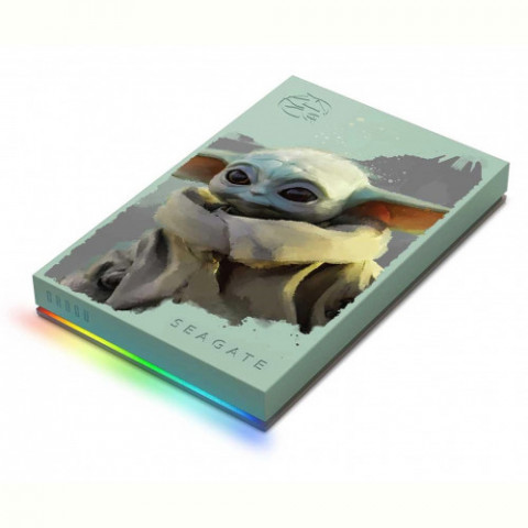 Зовнішній жорсткий диск 2.5" USB 2.0TB Seagate FireCuda Gaming Hard Drive Star Wars edition Grogu (STKL2000404)