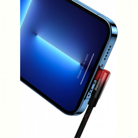 Кабель Baseus MVP 2 USB Type-C - Lightning (M/M), 20W, 1 м Black/Red (CAVP000220)
