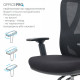 Крісло офісне OfficePro Aero OC490B Black Купити в Україні