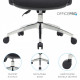 Крісло офісне OfficePro Aero OC490B Black Купити в Україні