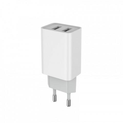 Мережевий зарядний пристрій ColorWay AutoID (2USBx2.1A) White (CW-CHS015-WT)