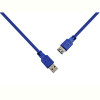 Кабель ProLogix (PR-USB-P-11-30-3m) USB 3.0 AM/AF, синій, 3м