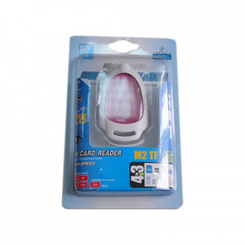 Кардридер Atcom TD2039 USB2.0-MS/SD/TF/M2 (10718)
