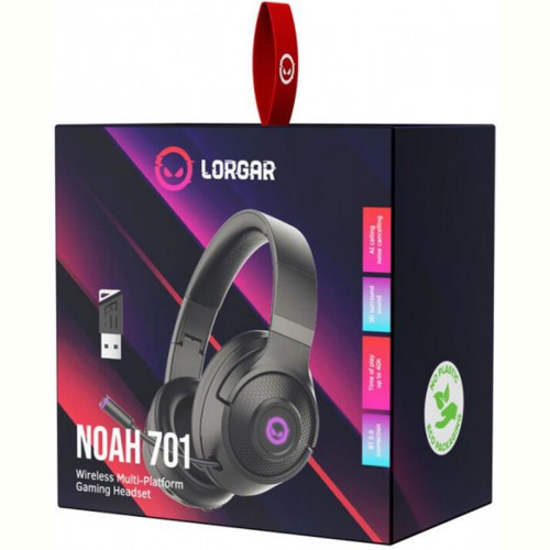 Гарнітура Canyon Lorgar Noah 701 Black (LRG-GHS701)