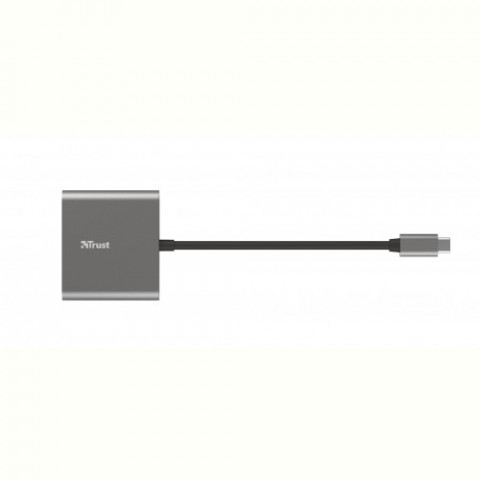 USB-хаб Trust Dalyx Aluminium USB Type-C 3-в-1 (23772)