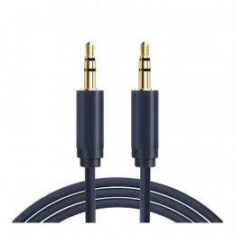 Кабель Cabletime Audio 3.5 mm M - 3.5 mm M, 1 m, Black, 3 pin (CF15H)