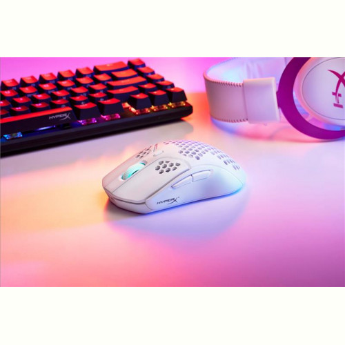 Миша бездротова HyperX Pulsefire Haste WL White (4P5D8AA)