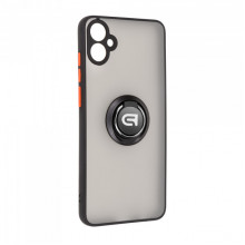 Чохол ArmorStandart Frosted Matte Ring для Samsung A05 (A055) Black (ARM72707)