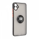Чохол ArmorStandart Frosted Matte Ring для Samsung A05 (A055) Black (ARM72707)
