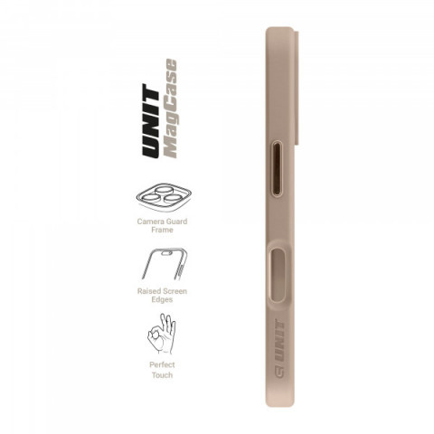 Чохол ArmorStandart Unit MagSafe для Apple iPhone 16 Titanium Gold (ARM78706)