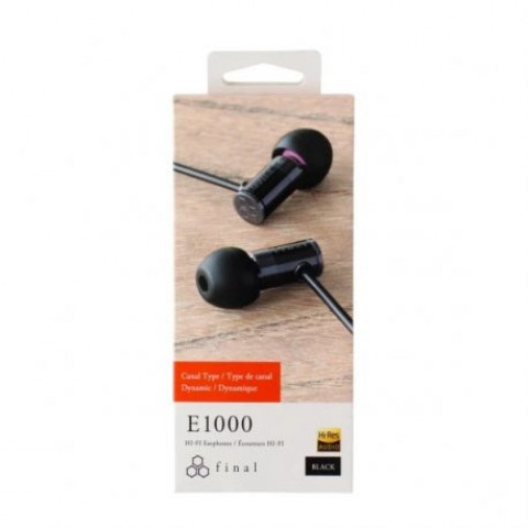 Навушники Final Audio E1000 Black (90403547)