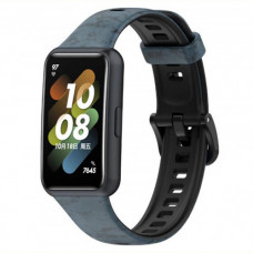 Ремінець BeCover Modern Style для Huawei Band 7/Honor Band 7 Blue-Gray (709448)