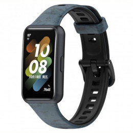 Ремінець BeCover Modern Style для Huawei Band 7/Honor Band 7 Blue-Gray (709448)