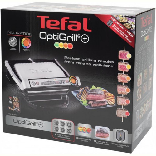 Електрогриль притискний Tefal OptiGrill+ GC712D34