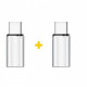 Адаптер XoKo AC-025 USB Type-C-Lightning Silver 2шт. (XK-AC025-SL2)