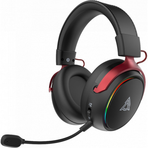 Бездротова ігрова гарнітура Ajazz AHM10 Max Black (AHM10-MAX-B) Купити в Україні