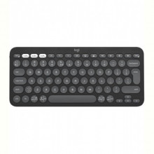 Клавiатура бездротова Logitech Pebble Keys 2 K380s Graphite (920-011851)