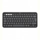 Клавiатура бездротова Logitech Pebble Keys 2 K380s Graphite (920-011851)