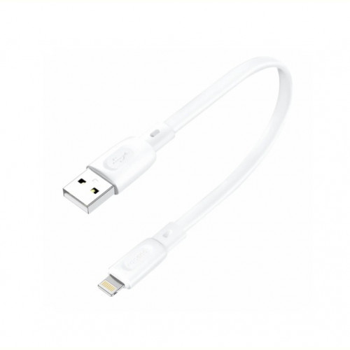 Кабель Foneng X107 USB - Lightning (M/M), 2.4 A, 0.25 м, White (X107-CA-IP)