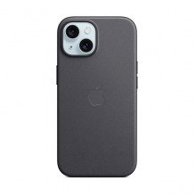 Чохол FineWoven Case with MagSafe Original for Apple iPhone 15 (OEM) - Black (ARM71960)