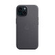 Чохол FineWoven Case with MagSafe Original for Apple iPhone 15 (OEM) - Black (ARM71960)