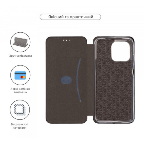 Чохол-книжка ArmorStandart G-Case для Motorola G05 / E15 Black (ARM82969)