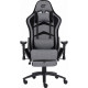 Геймерське крісло GT Racer X-2534-F Fabric Gray/Black Suede