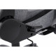 Геймерське крісло GT Racer X-2534-F Fabric Gray/Black Suede