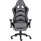 Геймерське крісло GT Racer X-2534-F Fabric Gray/Black Suede