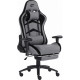Геймерське крісло GT Racer X-2534-F Fabric Gray/Black Suede