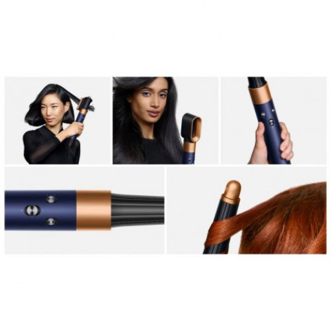 Мультистайлер Dyson Airwrap i.d. Multi-Styler and Dryer Straight to Wavy Prussian blue/Rich copper (107163-01) Купити в Україні