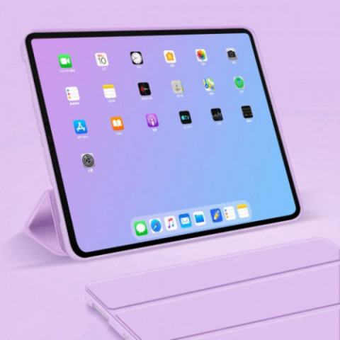 Чохол BeCover Tri Fold Soft TPU Silicone для Apple iPad Air 11" M4 2026 Purple (715241)