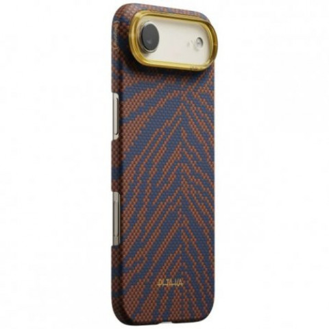 Чохол Pitaka Edge Ultra-Slim для iPhone 17 Air Breath of Veins Burning Orange (BV1701A)