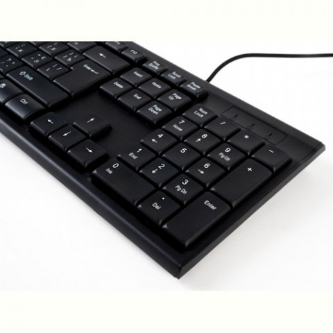 Клавіатура COBRA OK-102 Ukr Black USB
