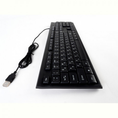 Клавіатура COBRA OK-102 Ukr Black USB