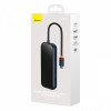 Type-C-Хаб Baseus AcmeJoy 5-Port Type-C HUB (Type-C to 2xUSB3.0 + USB2.0 + Type-C PD&Data + RJ45) dark gray Купити в Україні