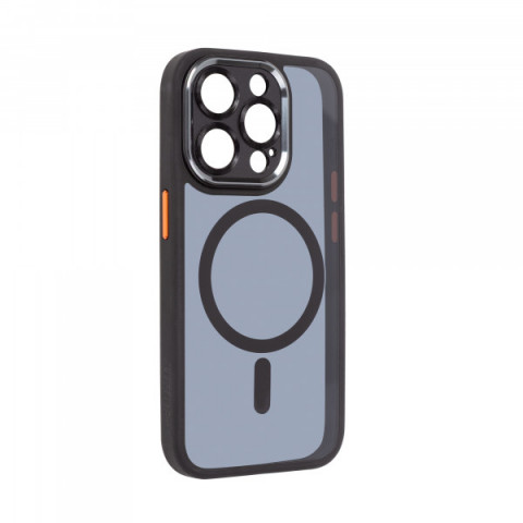Чохол ArmorStandart Unit MagSafe SE для Apple iPhone 15 Pro Black Orange (ARM75362)