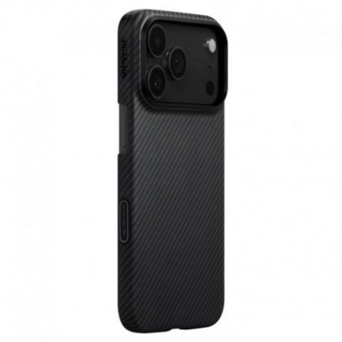Чохол Pitaka Ultra-Slim Case для iPhone 17 Pro Twill Black/Gray (KI1701BP)