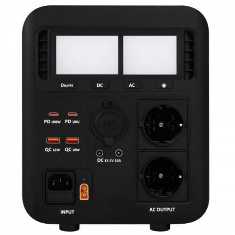 Портативна зарядна станція Proove PowerHome K1200 black Купити в Україні