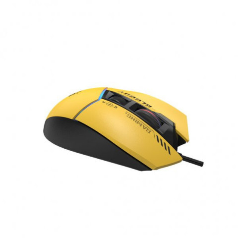 Миша ігрова Bloody W95 Ultra, колір жовто-чорний