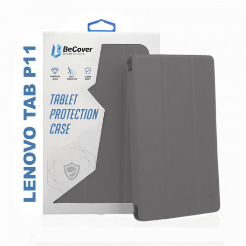 Чохол-книжка BeCover Smart Case для Lenovo Tab P11/Tab P11 Plus Grey (706096)