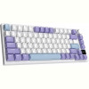 Клавіатура бездротова Ajazz AK820 Pro Gift Switch Purple (AK820PRO-G-PWB)